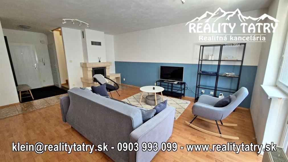 Mezonetový byt 3 izbový s loggiou, krbom a garážovým státím v širšom centre - ODPORÚČAME !!!