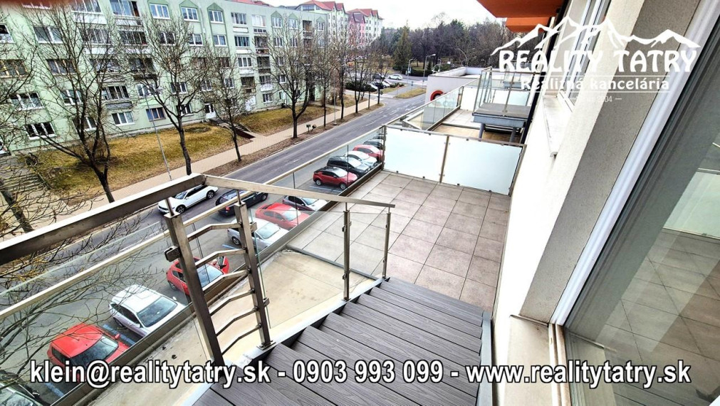 NOVÉ 3 izbové BYTY V CENTRE POPRADU - TOP LOKALITA, Výhľad - ODPORÚČAME !!!