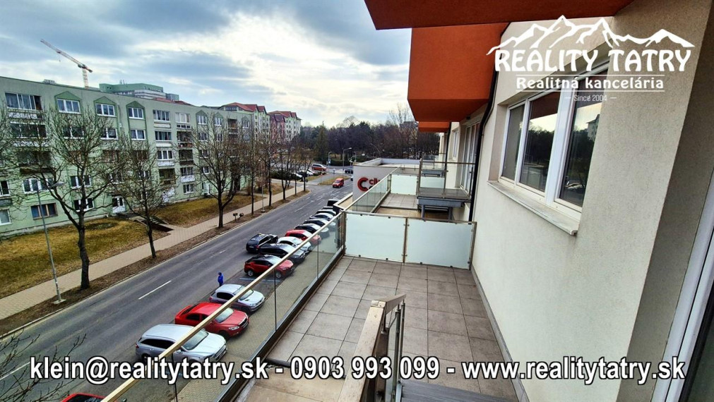 NOVÉ 3 izbové BYTY V CENTRE POPRADU - TOP LOKALITA, Výhľad - ODPORÚČAME !!!