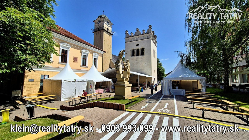 Reštaurácia REDUTA - Jedinečná investičná príležitosť v srdci Popradu - TOP PONUKA, TOP LOKALITA - ODPORÚČAME !!!