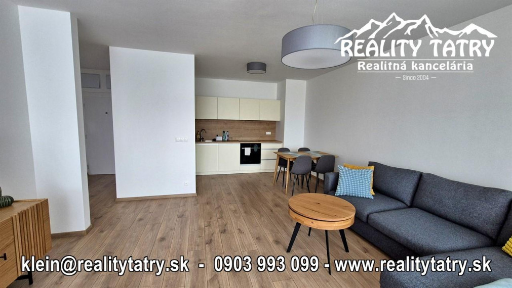 Exkluzívny 2 izbový byt s terasou v novostavbe Karpatská residence v Poprade - TOP STAV, TOP VÝHĽAD a LOKALITA !!!