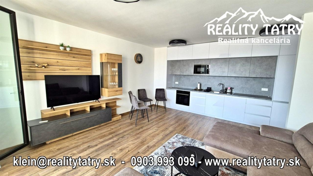 Exkluzívny 3 izbový byt s terasou v novostavbe Karpatská residence v Poprade - TOP STAV a LOKALITA !!!