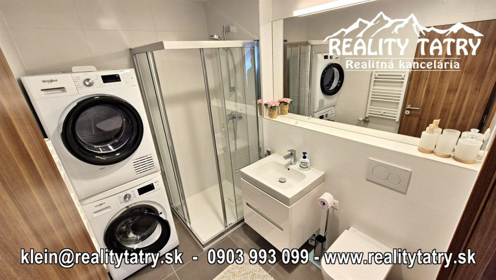 Exkluzívny 3 izbový byt s terasou v novostavbe Karpatská residence v Poprade - TOP STAV a LOKALITA !!!