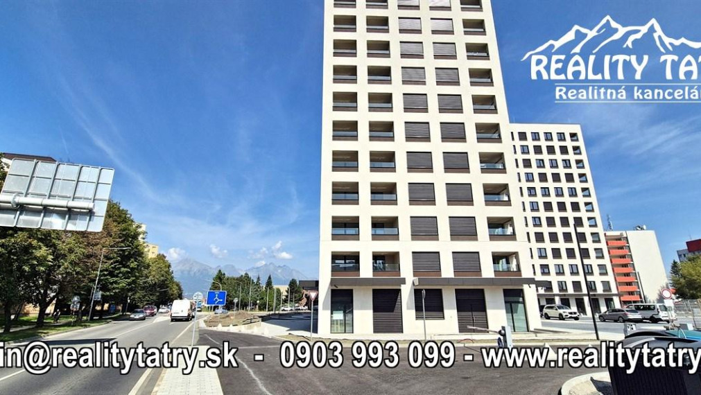 Exkluzívny 3 izbový byt s terasou v novostavbe Karpatská residence v Poprade - TOP STAV a LOKALITA !!!