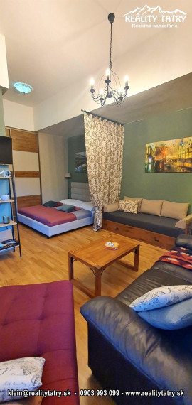 Apartmán s nádherným výhľadom na Slavkovský štít v Starom Smokovci TOP STAV, TOP LOKALITA - ODPORÚČAME !!!