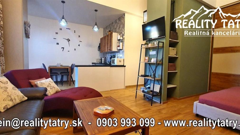 Apartmán s nádherným výhľadom na Slavkovský štít v Starom Smokovci TOP STAV, TOP LOKALITA - ODPORÚČAME !!!