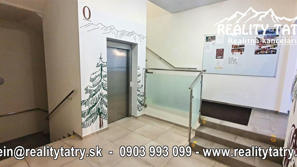 Apartmán s nádherným výhľadom na Slavkovský štít v Starom Smokovci TOP STAV, TOP LOKALITA - ODPORÚČAME !!!