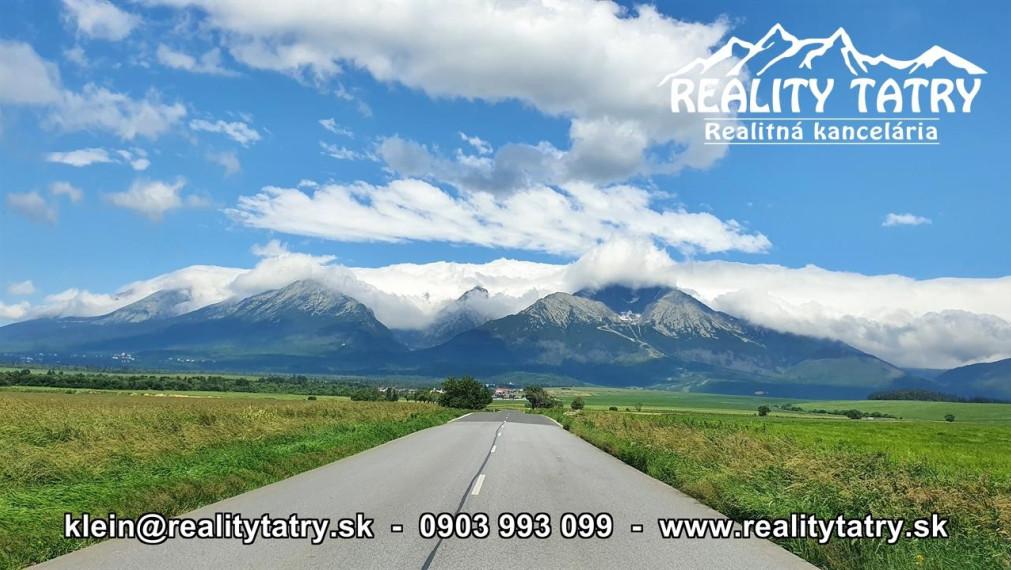 Investičný pozemok 4186 m2 s Starej Lesnej s nádherným výhľadom - ODPORÚČAME !!!