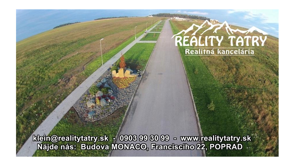 AKCIOVÁ CENA !!! - Stavebné pozemky v Top lokalite s kompletnými IS a kompletnou infraštruktúrou vo Veľkej Lomnici !!!