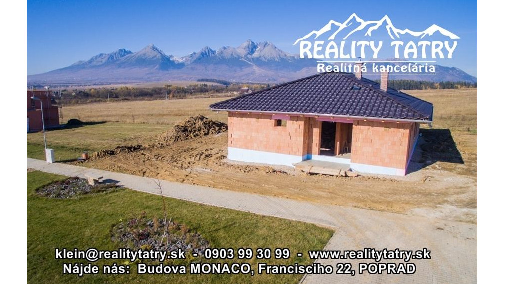 AKCIOVÁ CENA !!! - Stavebné pozemky v Top lokalite s kompletnými IS a kompletnou infraštruktúrou vo Veľkej Lomnici !!!