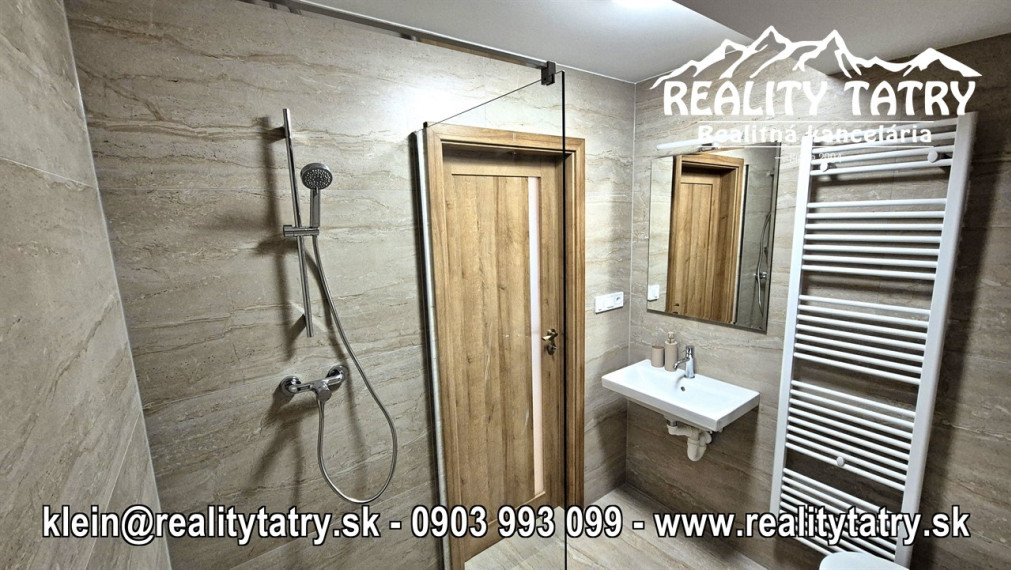 EXKLUZÍVNY 3 izbový byt s Terasou, Saunou, Vonkajším parkovacím státím a BEZBARIÉROVÝM PRÍSTUPOM - TOP STAV, NOVOSTAVBA !!!