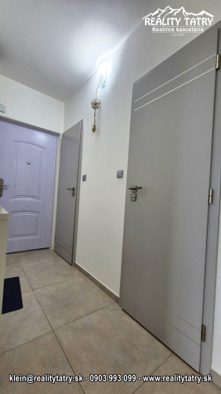 Byt 2 izbový s loggiou Vysoké Tatry - Dolný Smokovec TOP STAV, ODPORÚČAME !!!