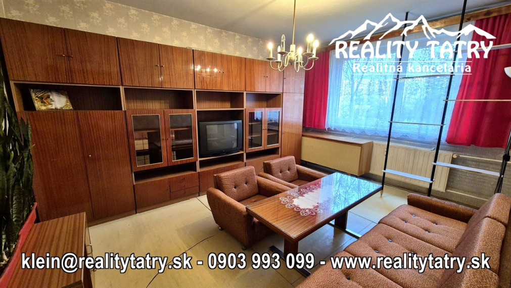 Byt 3 izbový 67 m2 na ul. L.Svobodu v Poprade, TOP LOKALITA !!!