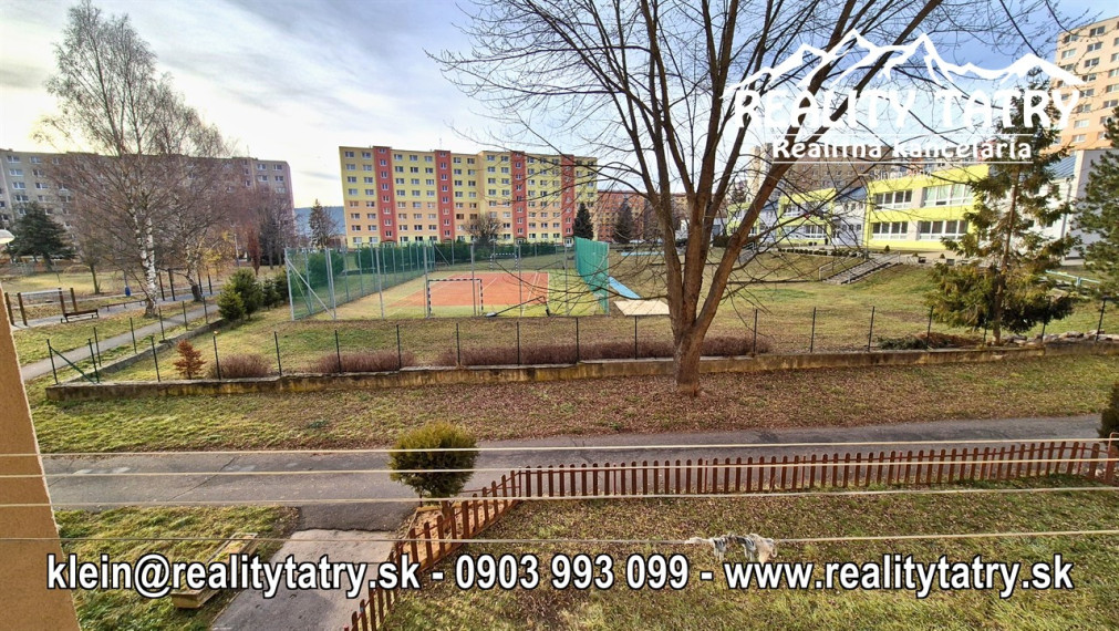 Byt 3 izbový 67 m2 na ul. L.Svobodu v Poprade, TOP LOKALITA !!!