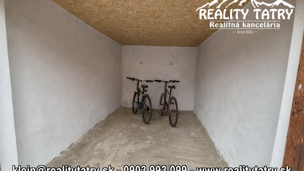 Garáž vo Svite, čiastočná rekonštrukcia - okamžite voľná