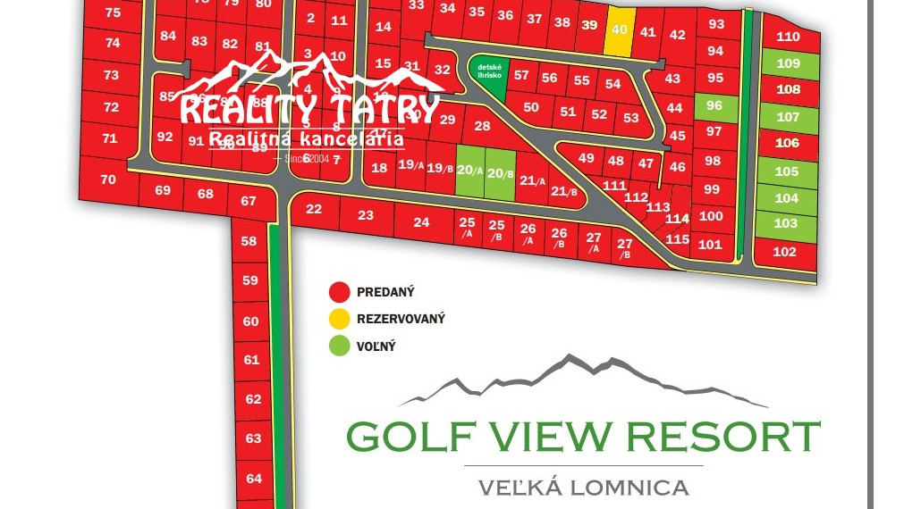 Stavebné pozemky v Top lokalite s kompletnými IS a kompletnou infraštruktúrou vo Veľkej Lomnici !!!