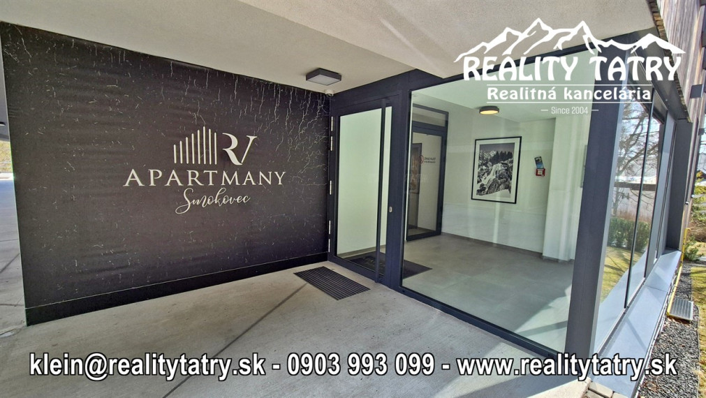 Apartmán 2 izbový s parkovacím státím - TOP STAV, TOP LOKALITA - ODPORÚČAME !!!