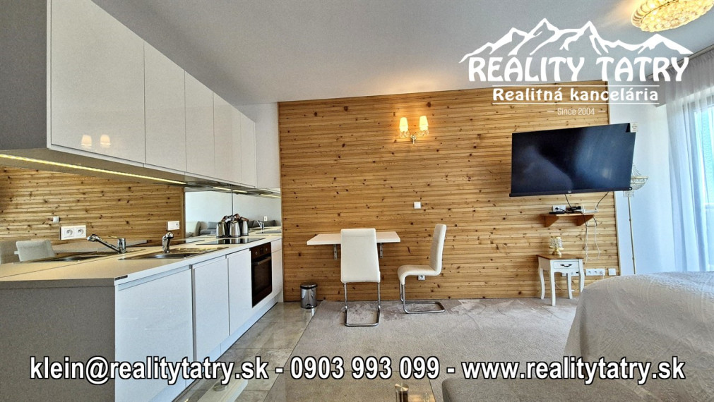 Apartmán v Starom Smokovci HREBIENOK Resort - TOP KVALITA A STAV !!!