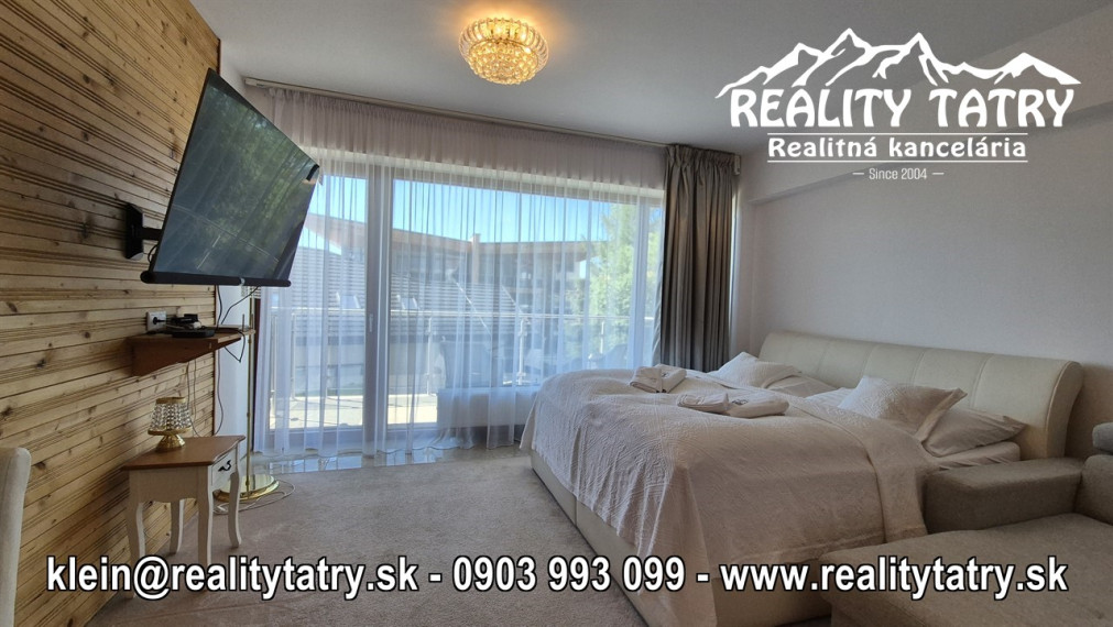 Apartmán v Starom Smokovci HREBIENOK Resort - TOP KVALITA A STAV !!!