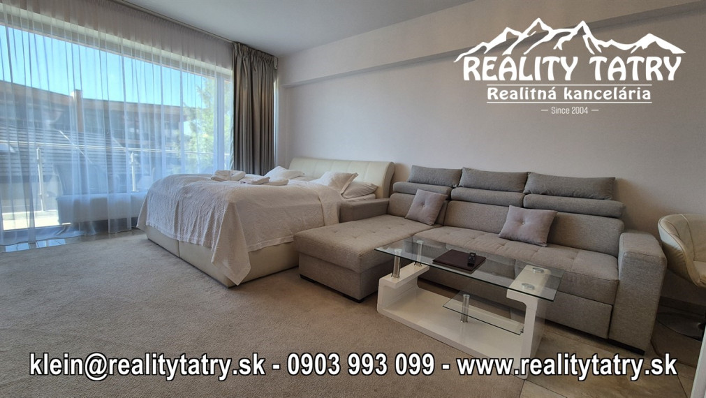 Apartmán v Starom Smokovci HREBIENOK Resort - TOP KVALITA A STAV !!!