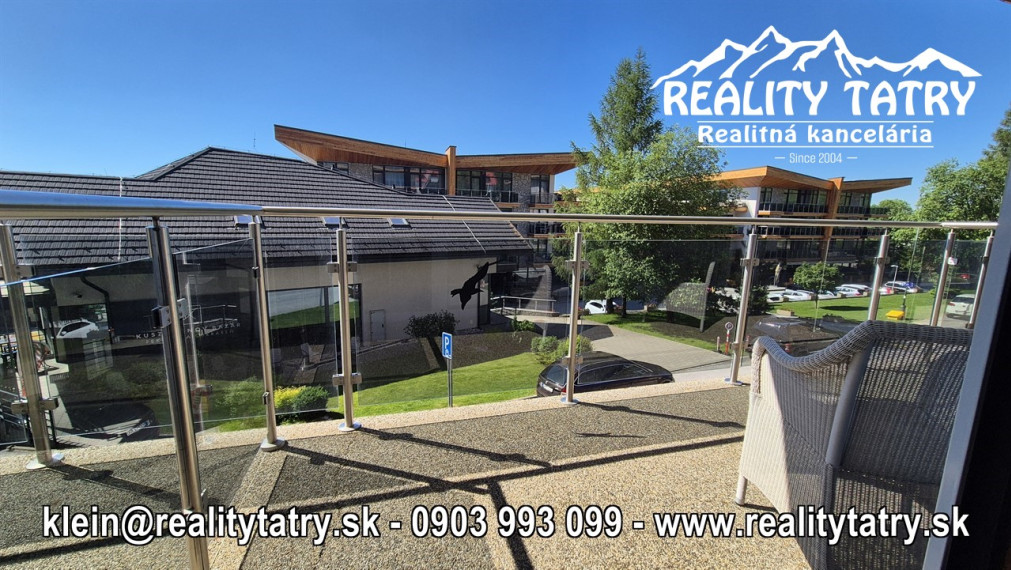 Apartmán v Starom Smokovci HREBIENOK Resort - TOP KVALITA A STAV !!!