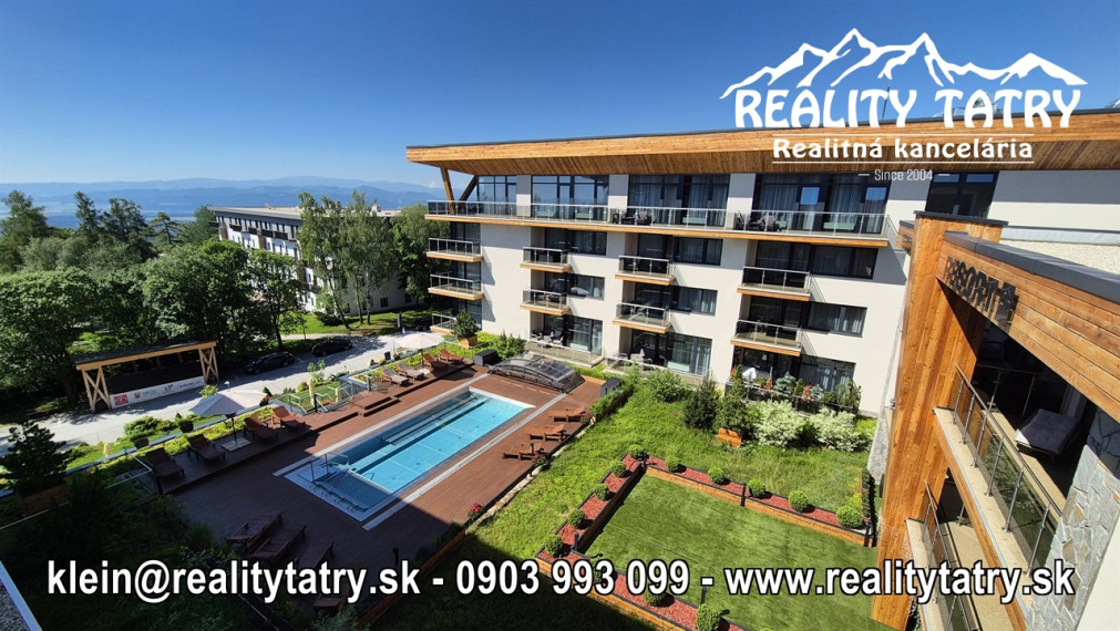 Apartmán v Starom Smokovci HREBIENOK Resort - TOP KVALITA A STAV !!!