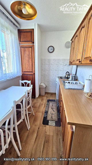 Byt 2 izbový s loggiou v Poprade, sídl. Západ - Zariadený