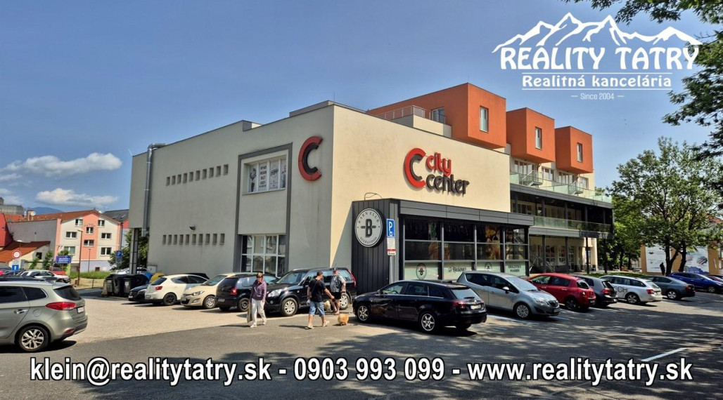 NOVÉ 3 izbové BYTY V CENTRE POPRADU - TOP LOKALITA, Výhľad - ODPORÚČAME !!!