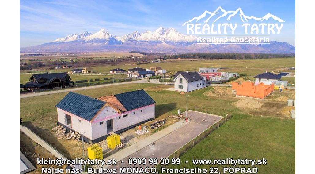 AKCIOVÁ CENA !!! - Stavebné pozemky v Top lokalite s kompletnými IS a kompletnou infraštruktúrou vo Veľkej Lomnici !!!