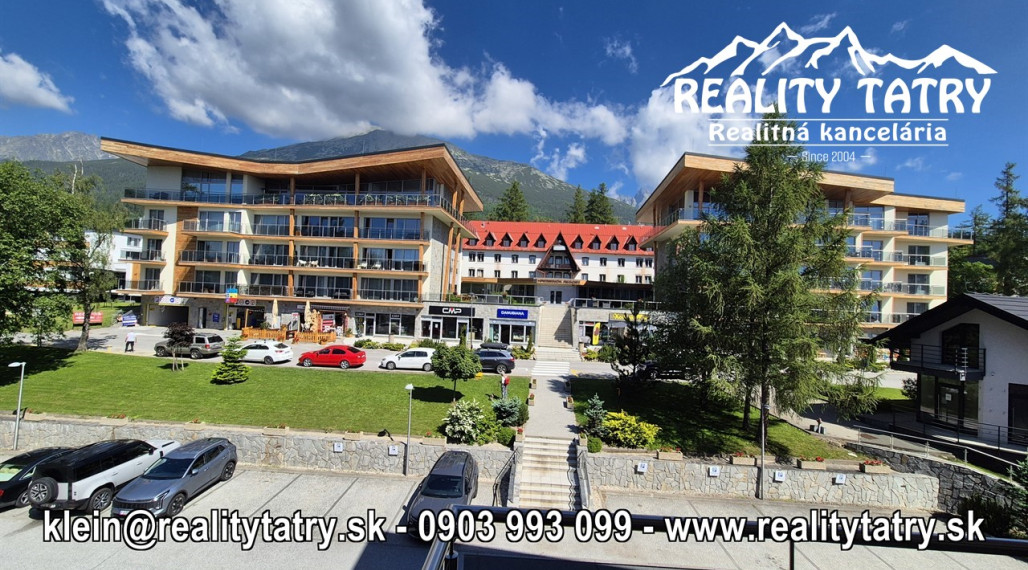 Apartmán v Starom Smokovci HREBIENOK Resort - TOP KVALITA A STAV !!!