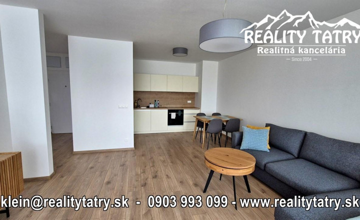 Exkluzívny 2 izbový byt s terasou v novostavbe Karpatská residence v Poprade - TOP STAV, TOP VÝHĽAD a LOKALITA !!! - fotografia 6