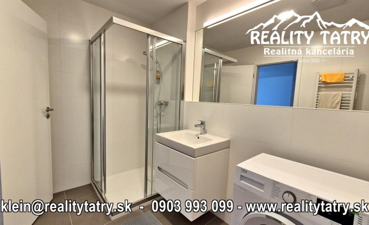 Exkluzívny 2 izbový byt s terasou v novostavbe Karpatská residence v Poprade - TOP STAV, TOP VÝHĽAD a LOKALITA !!! - fotografia 12