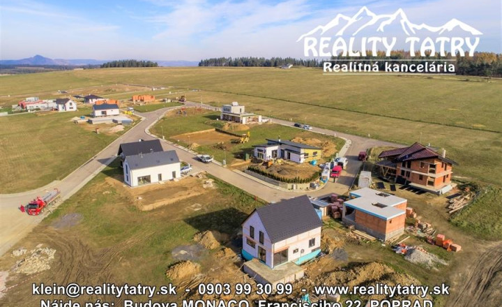 Stavebné pozemky v Top lokalite s kompletnými IS a kompletnou infraštruktúrou vo Veľkej Lomnici !!! - fotografia 5