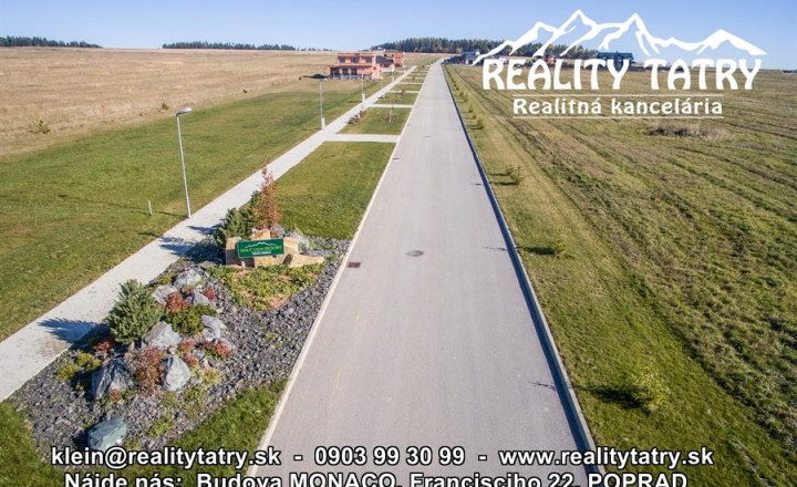 Stavebné pozemky v Top lokalite s kompletnými IS a kompletnou infraštruktúrou vo Veľkej Lomnici !!! - fotografia 17