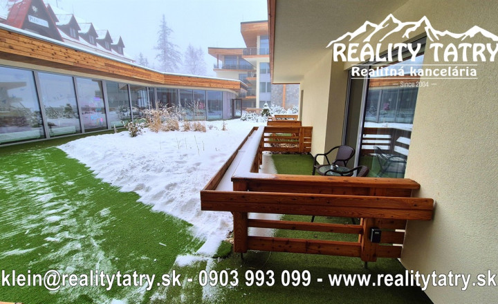 Apartmán s terasou v Starom Smokovci HREBIENOK Rezort I. - TOP KVALITA A STAV - ODPORÚČAME !!! - fotografia 17