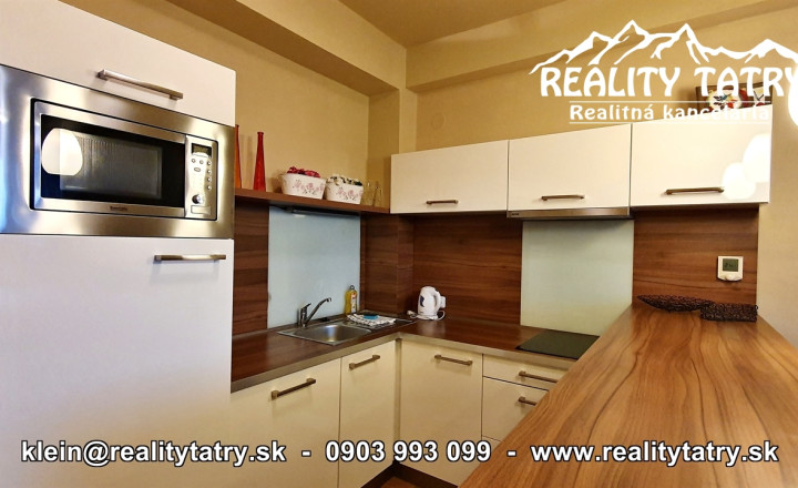 Apartmánový byt 46 m2 s parkovacím miestom vo Veľkej Lomnici - fotografia 3