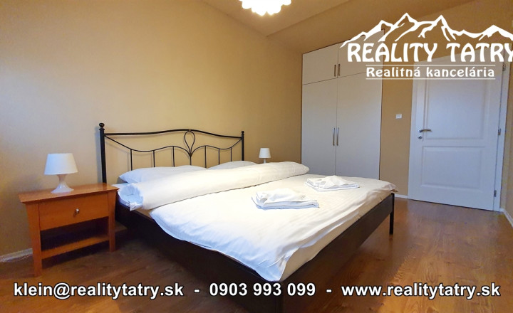 Apartmánový byt 46 m2 s parkovacím miestom vo Veľkej Lomnici - fotografia 12