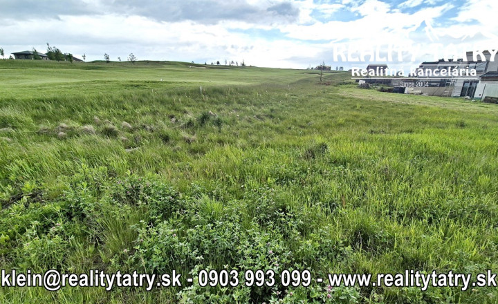 Stavebný pozemok 1010 m2 priamo pri golfovom ihrisku v lokalite Malý Slavkov - ODPORÚČAME !!! - fotografia 4
