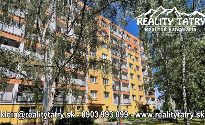 Byt 2 izbový s loggiou v Poprade, sídl. Západ - Zariadený - fotografia 18